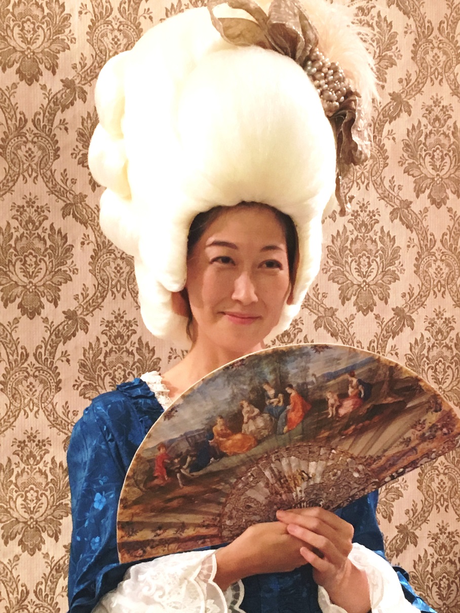 ［モードに咲く花展］8/24（土）「ローブ・ア・ラ・フランセーズ」特別試着会、大盛況でした！